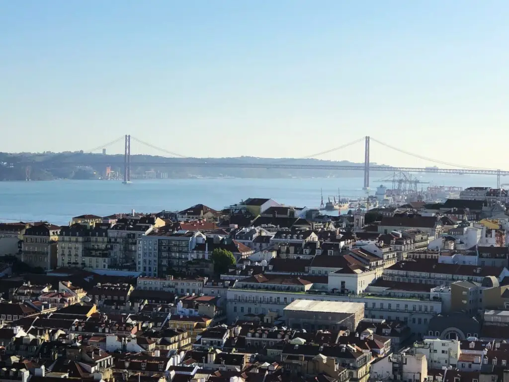 April 25 Bridge from Castelo Sao Jorge