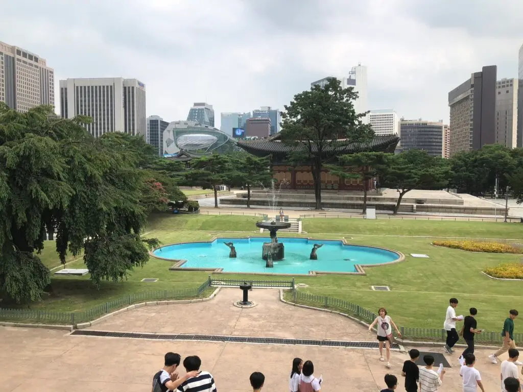 Deoksugung Water Fountain Korea