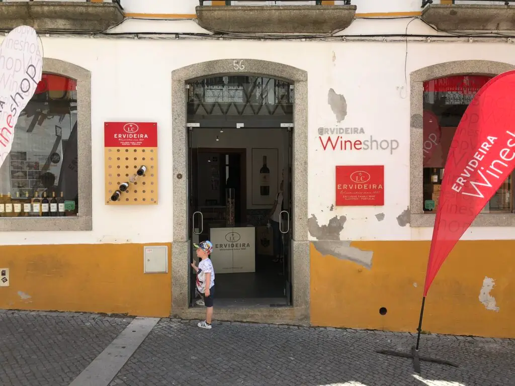 Ervideira Wine Shop Evora