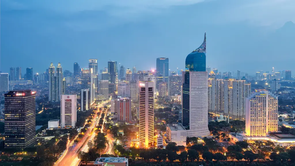 Jakarta Skyline Night