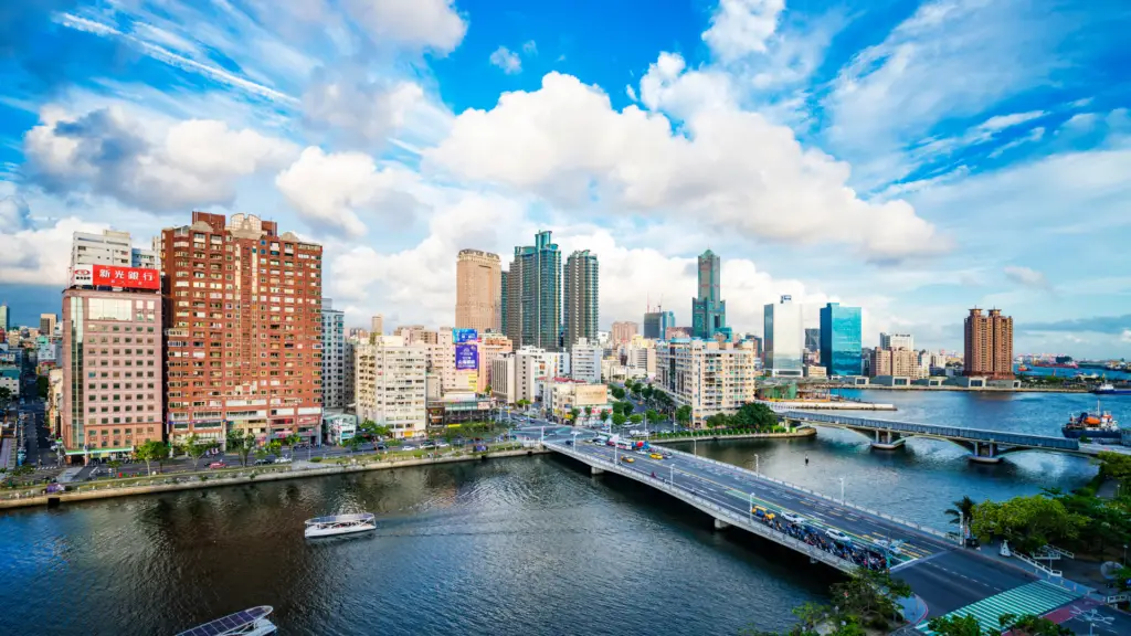 Kaohsiung City Skyline Taiwan