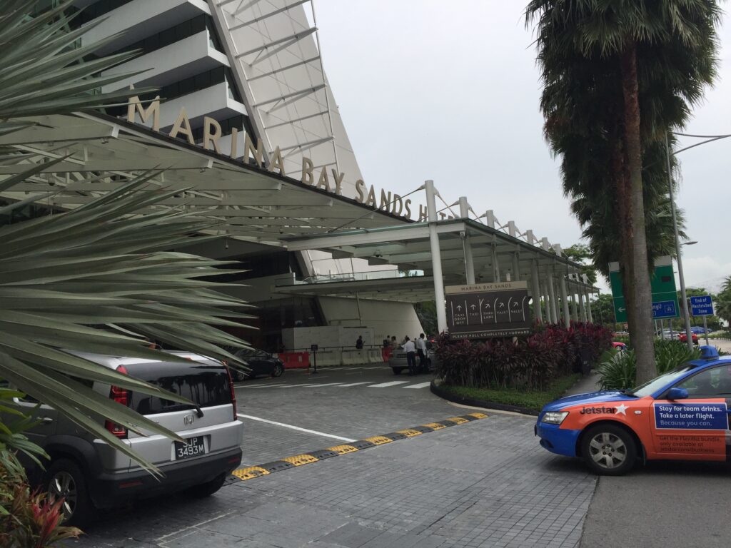 Marina Bay Sands Entrance Singapore