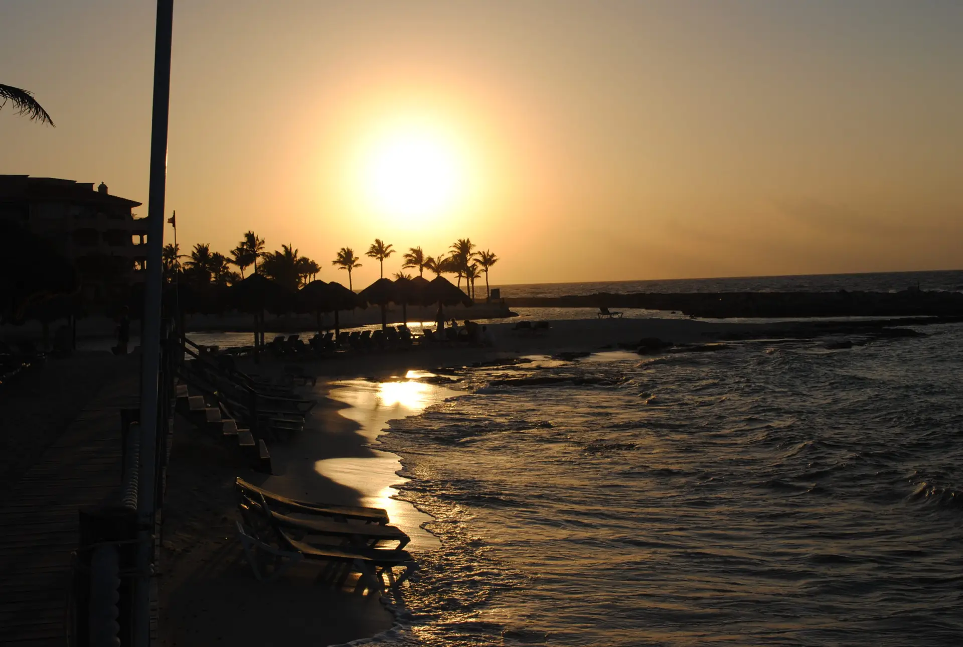 Cancun Mayan Riviera Sunset