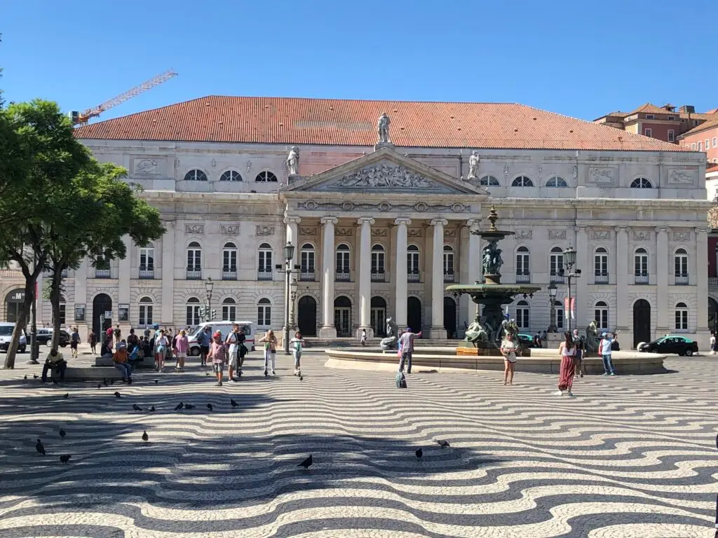 Teatro Nacional Dona Maria II Lisbon Portugal