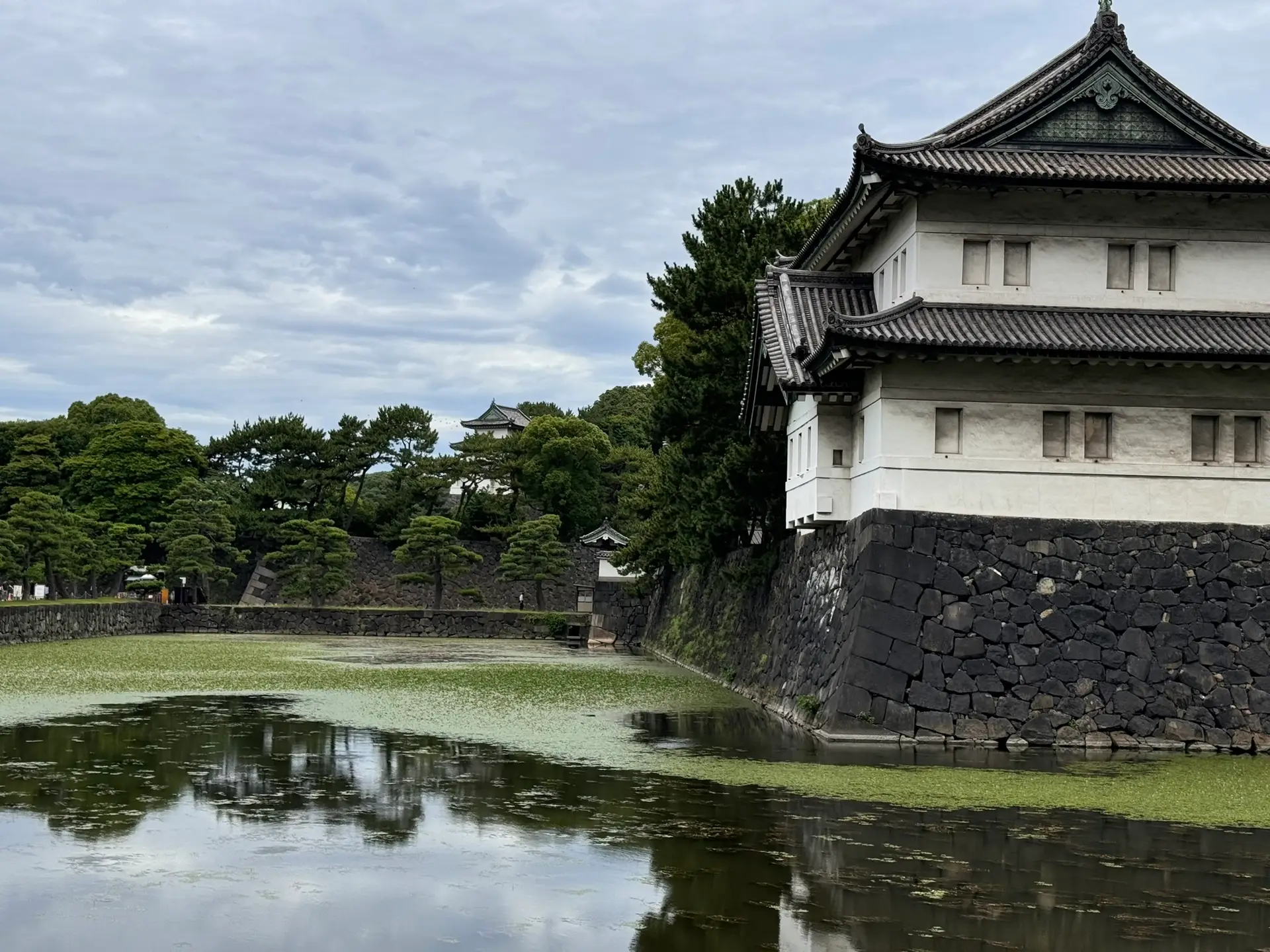 Tokyo Imperial Palace Tower and Moat