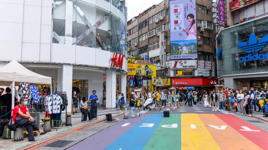 Ximending Shopping District Taipei