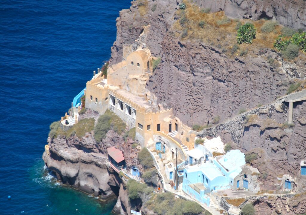 Πύργος Δελένδα Castle Santorini