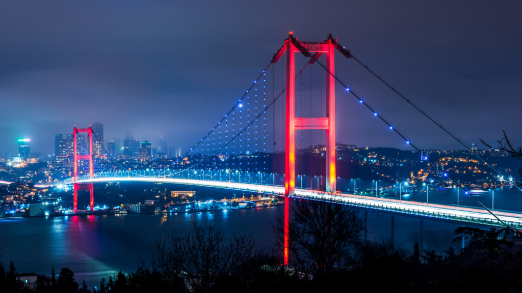 Bosphorus Bridge Istanbul Turkey