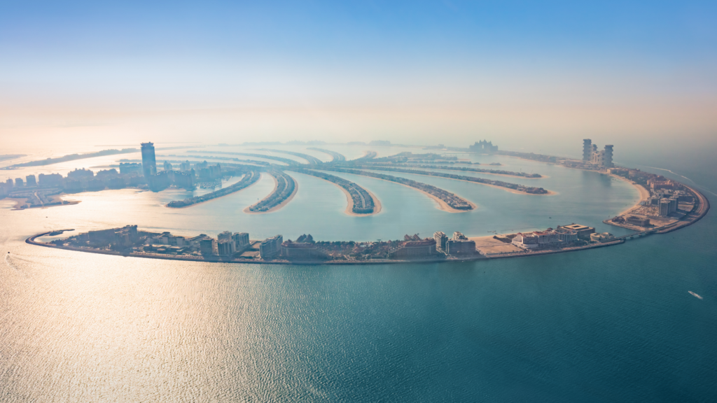 Dubai Palm Jumeirah Island