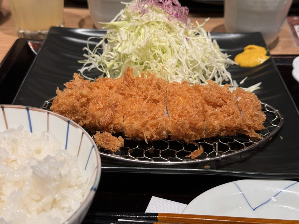 Pork Cutlet Dinner Tokyo