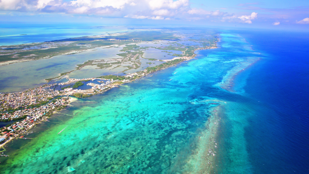 San Pedro town, Ambergris Caye, Belize, Barierr Reef