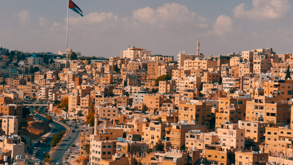 Skyline of Amman City Jordan