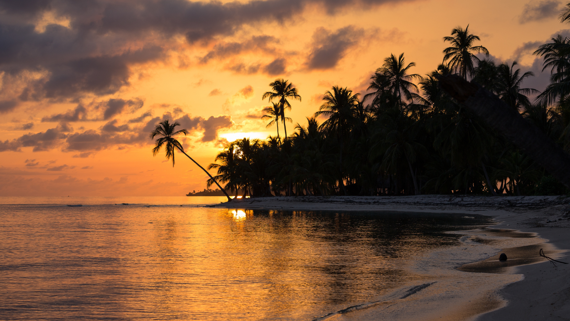 Sunset San Blas Islands, Panama