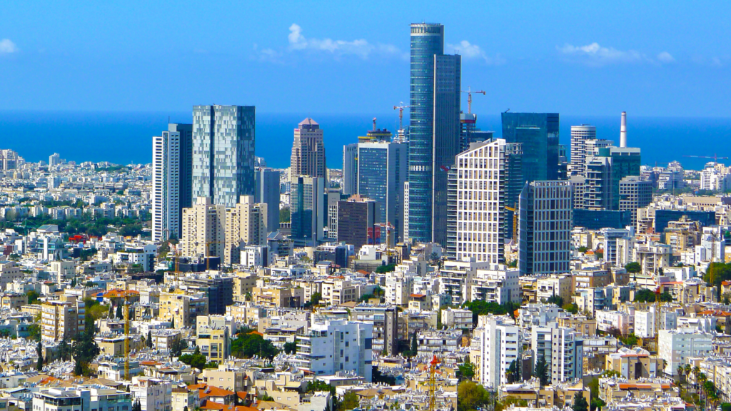 Tel Aviv skyline