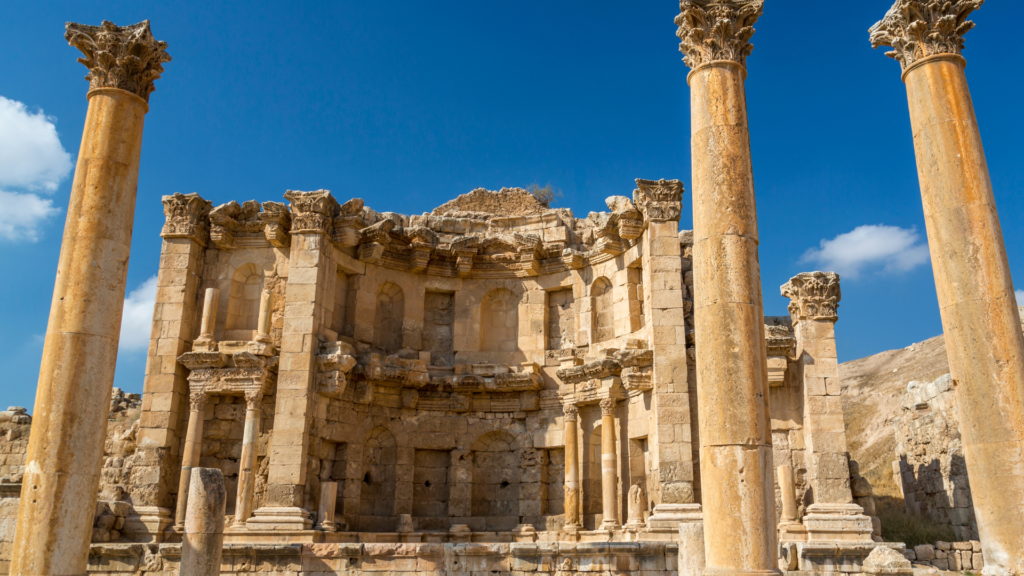 Temple of artemis, Jerash Jordan