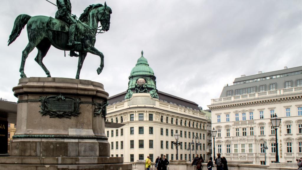 Vienna Austria Statue