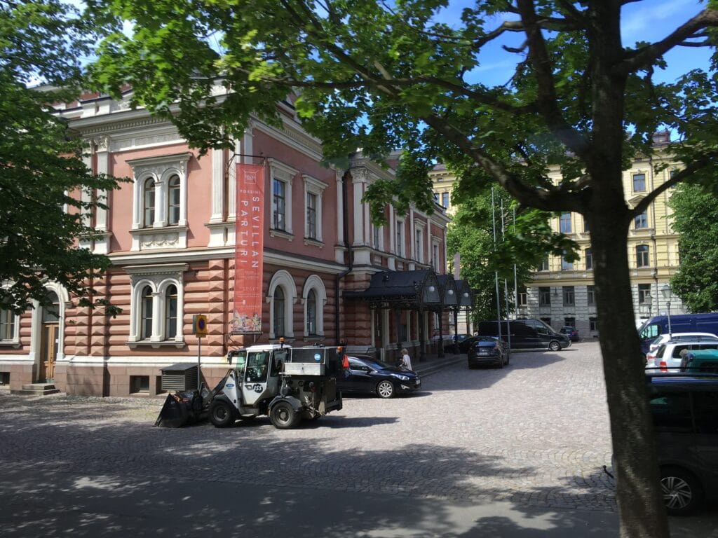 Downtown Helsinki Finland