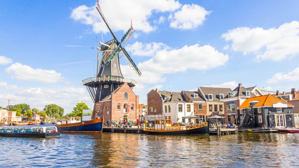 Haarlem Windmill Netherlands