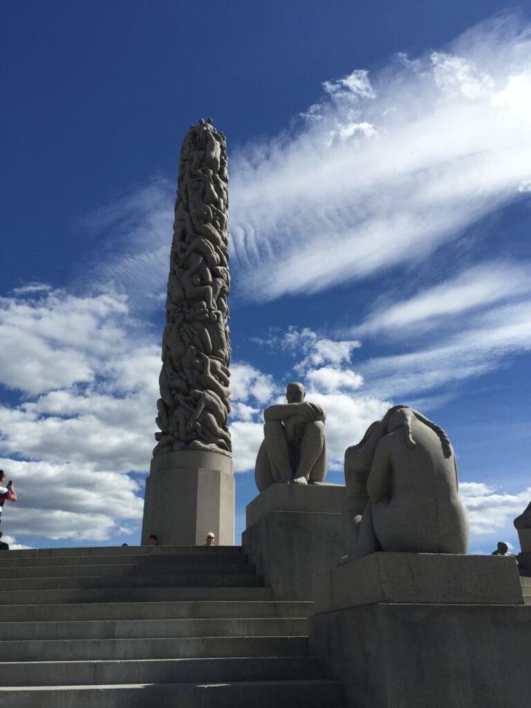 Monolitten Sculpture Olslo Norway