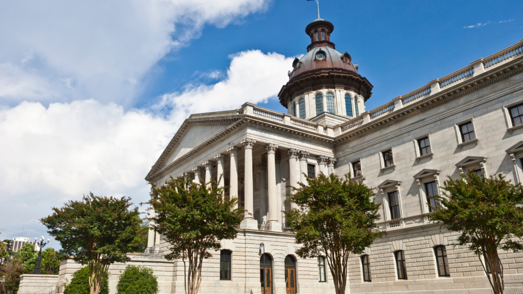 South Carolina State House In Columbia, SC