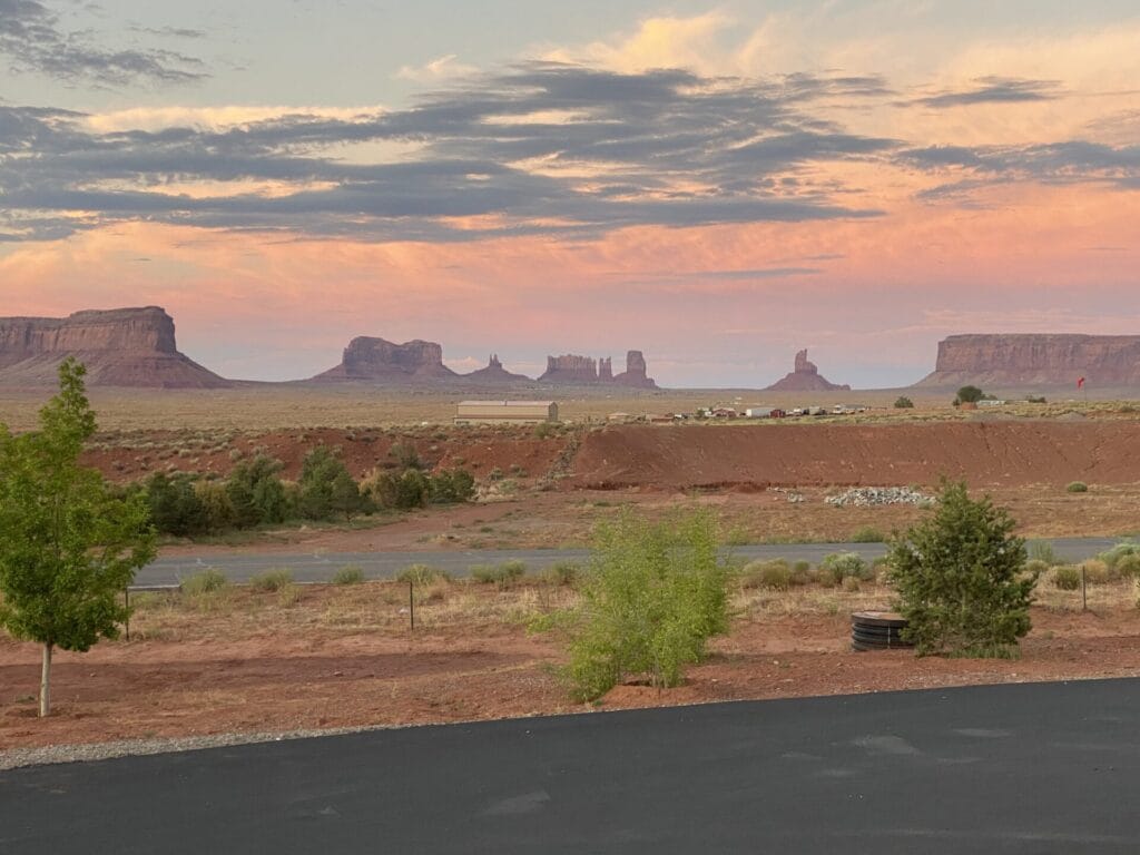 Sunset Monument Valley