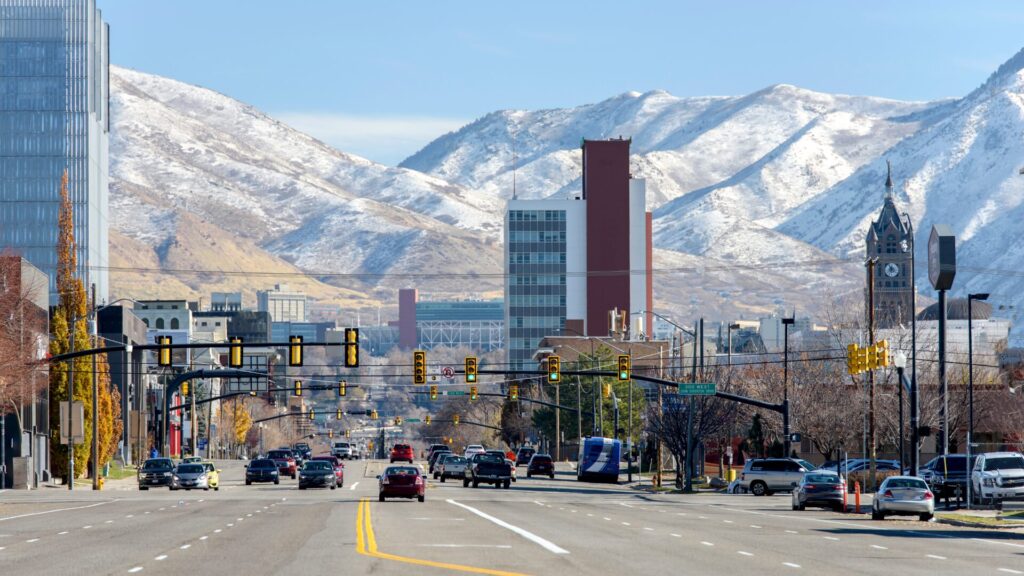 City Streets Salt Lake City Utah