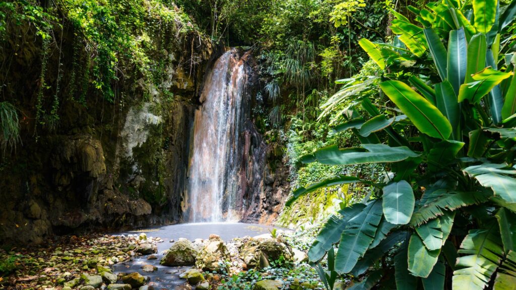 Diamond Waterfall St. Lucia