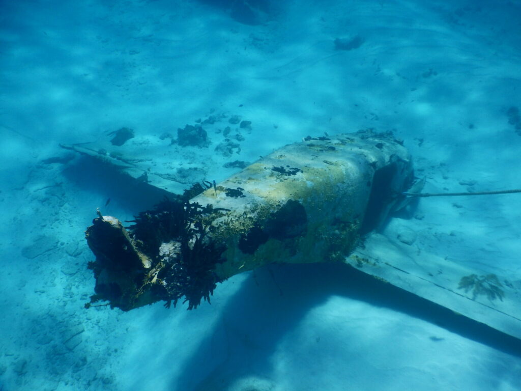 Airplane Wreck Exuma Bahamas