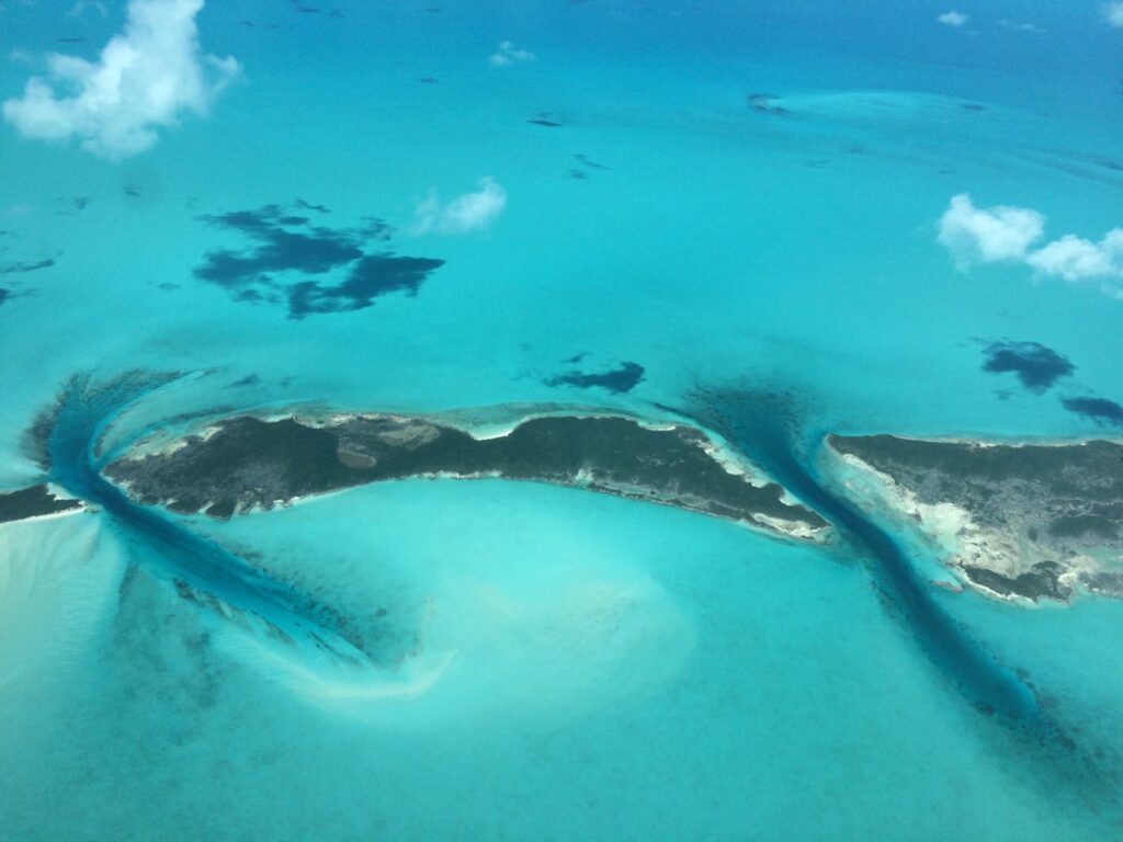 Fly Over Exumas Bahamas