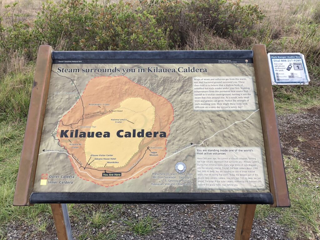 Kilauea Caldera Big Island Hawaii