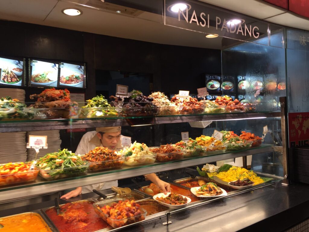 Nasi Padang Hawker Stall