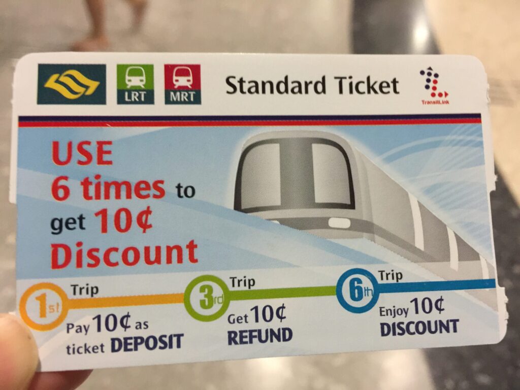 Trasit Ticket Singapore