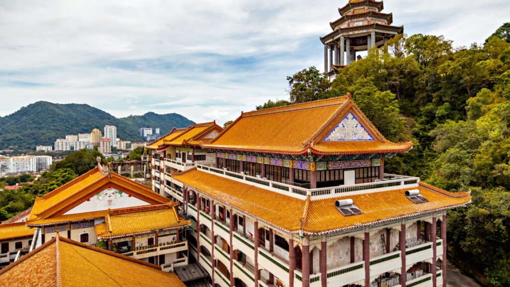 Kek Lok Si Buddhist temple Penang, Malaysia