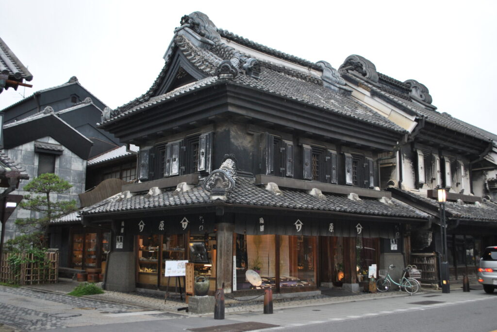 Shop house Kawagoe Japan