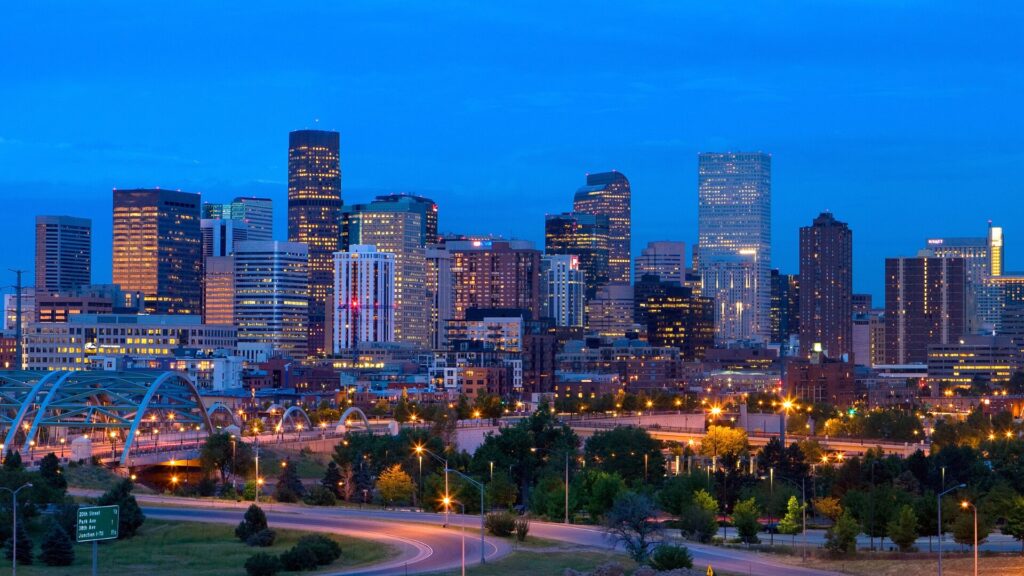 Denver Skyline Colorado