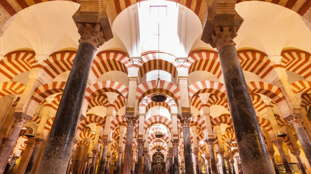 Mosque Cathedral Arches Cordoba