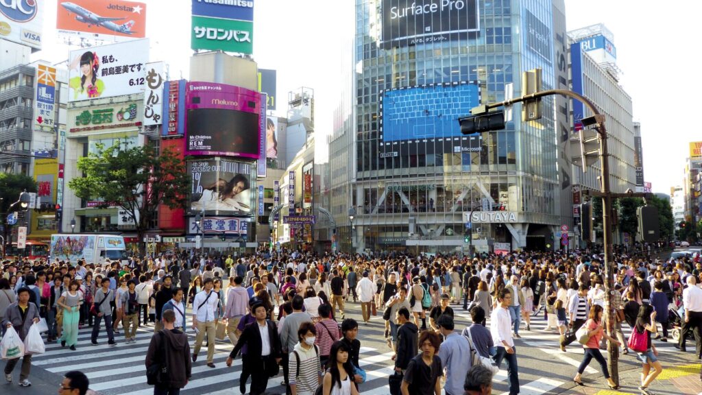 Tokyo Japan City Streets