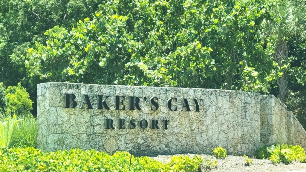 Bakers Cay Resort Key Largo Entrance Sign