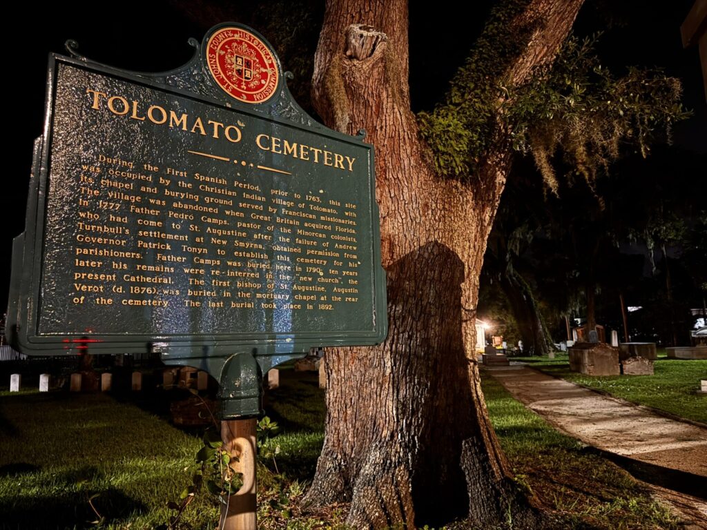 Tolomato Cemetery St Augustine