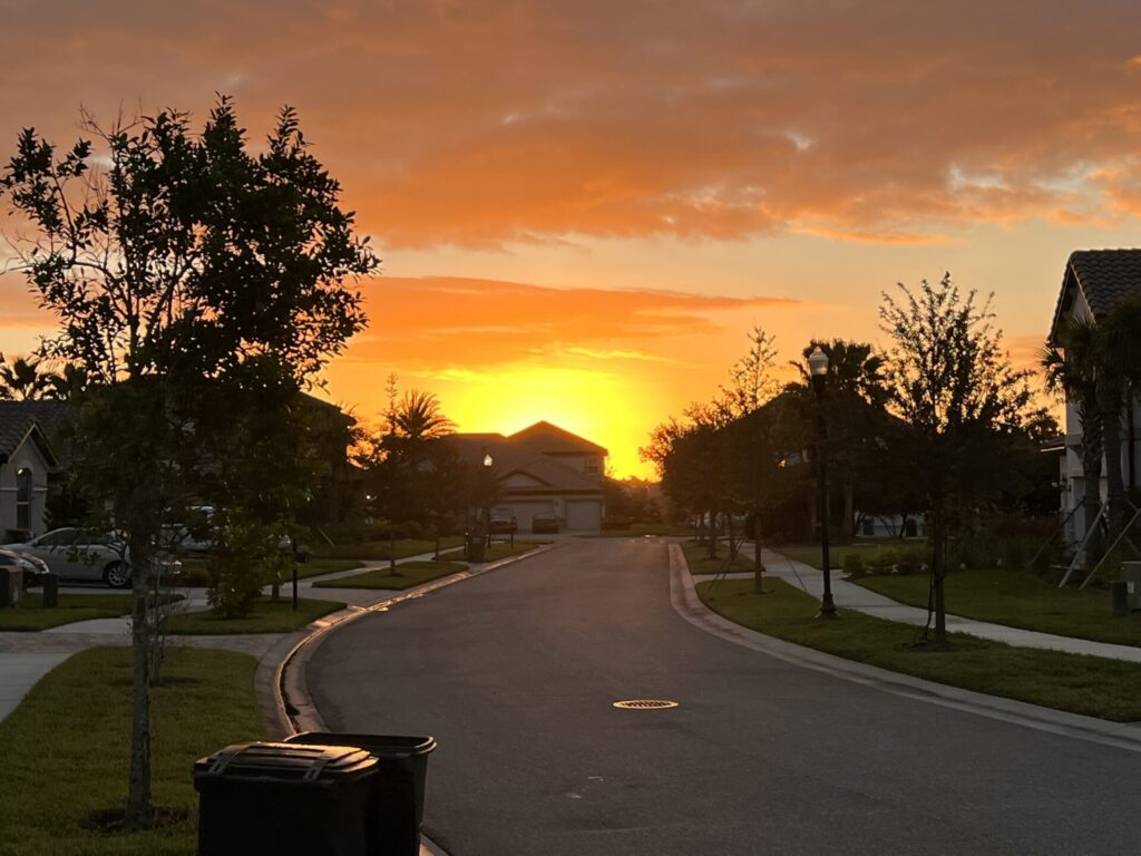 Road Trip Day 1 Sunrise