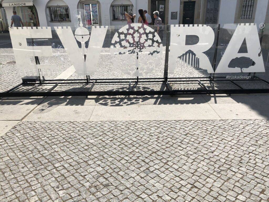 Day Trip to Évora from Lisbon, Evora Sign