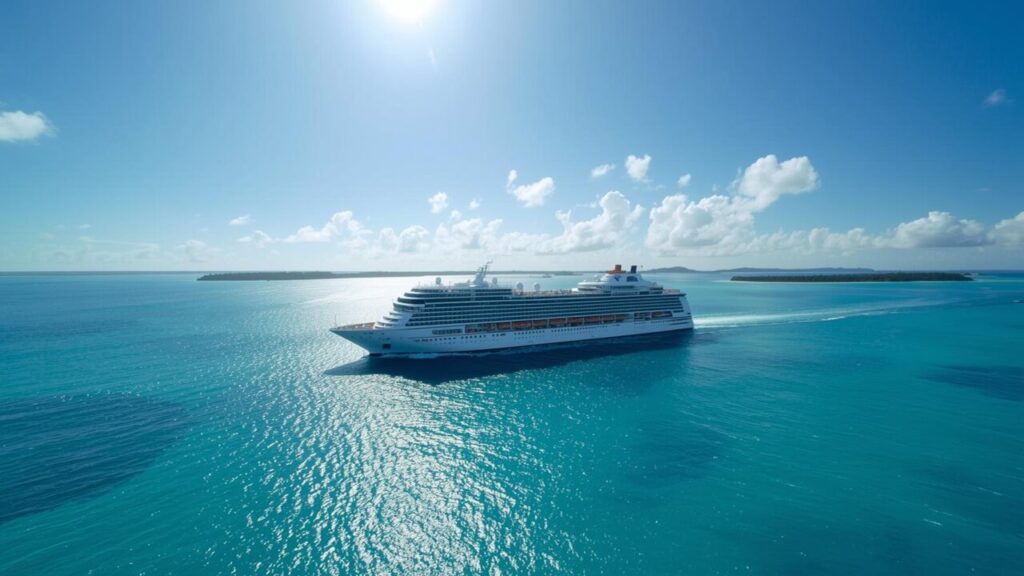 RC Cruise Ship Sailing