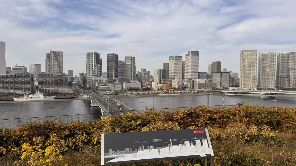 View from Toyosu Manyo Club Tokyo