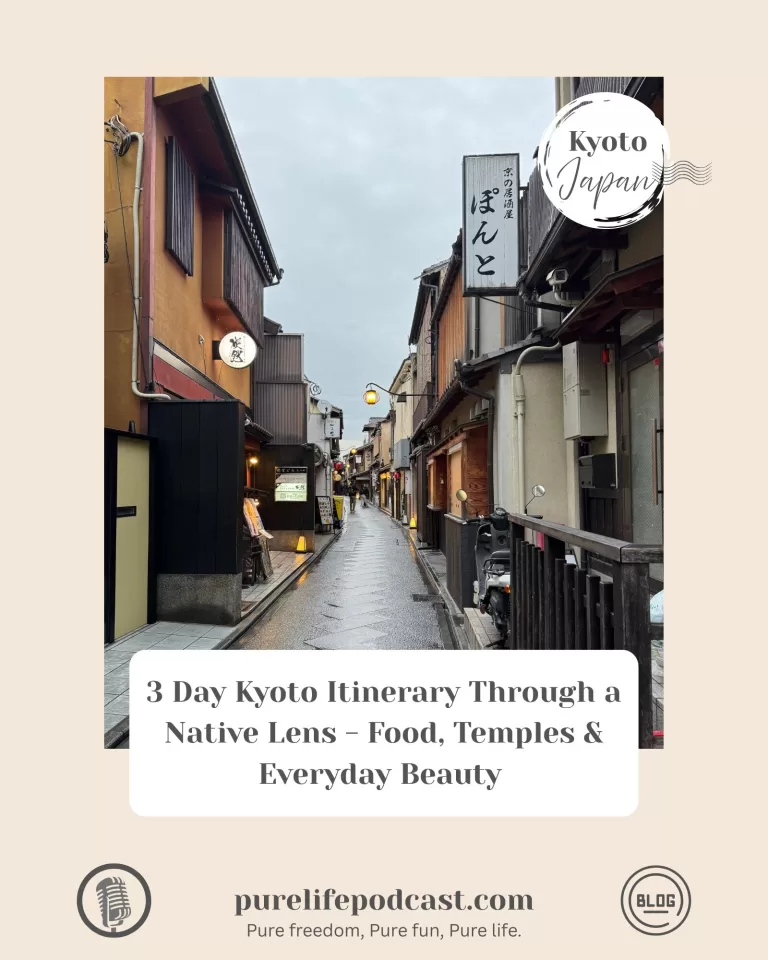 3 Day Kyoto Itinerary for First Time Visitors 2026