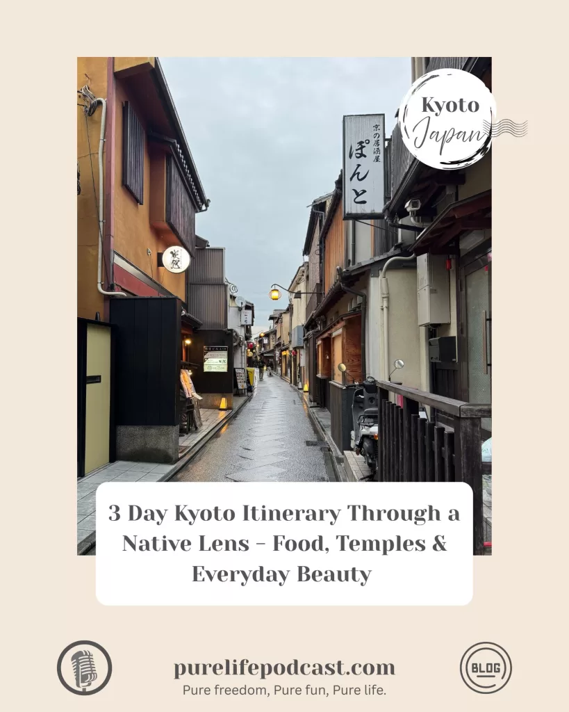 3 Day Kyoto Itinerary for First Time Visitors 2026