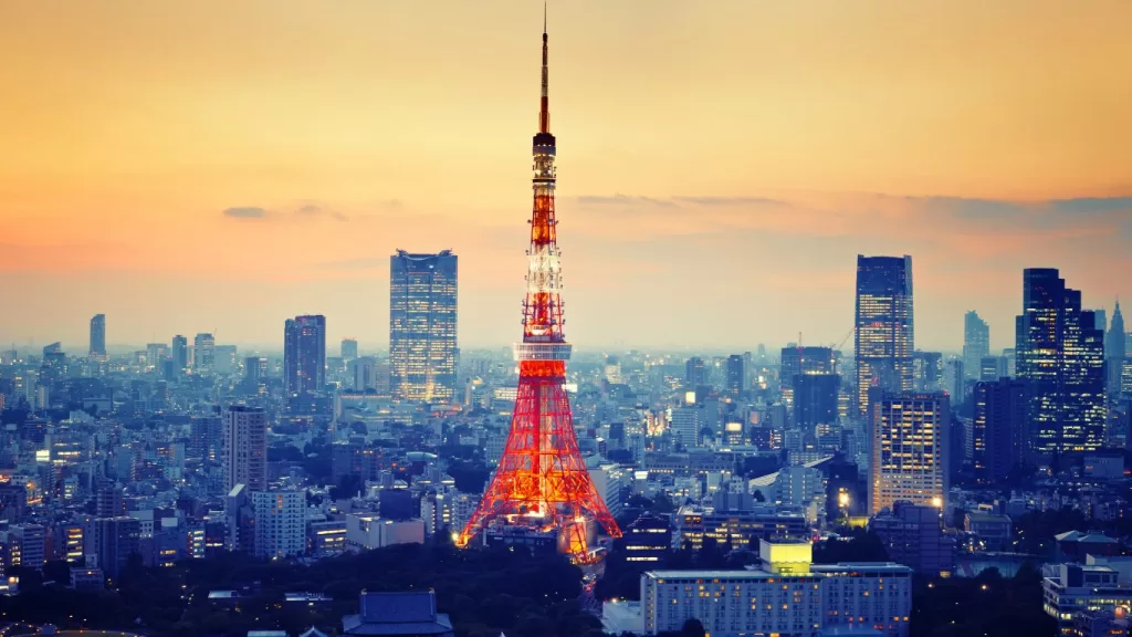 Tokyo Tower at Dusk