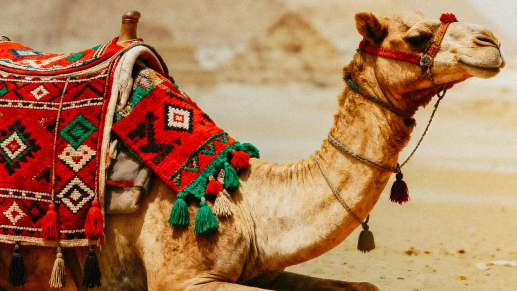 Camels in Egypt