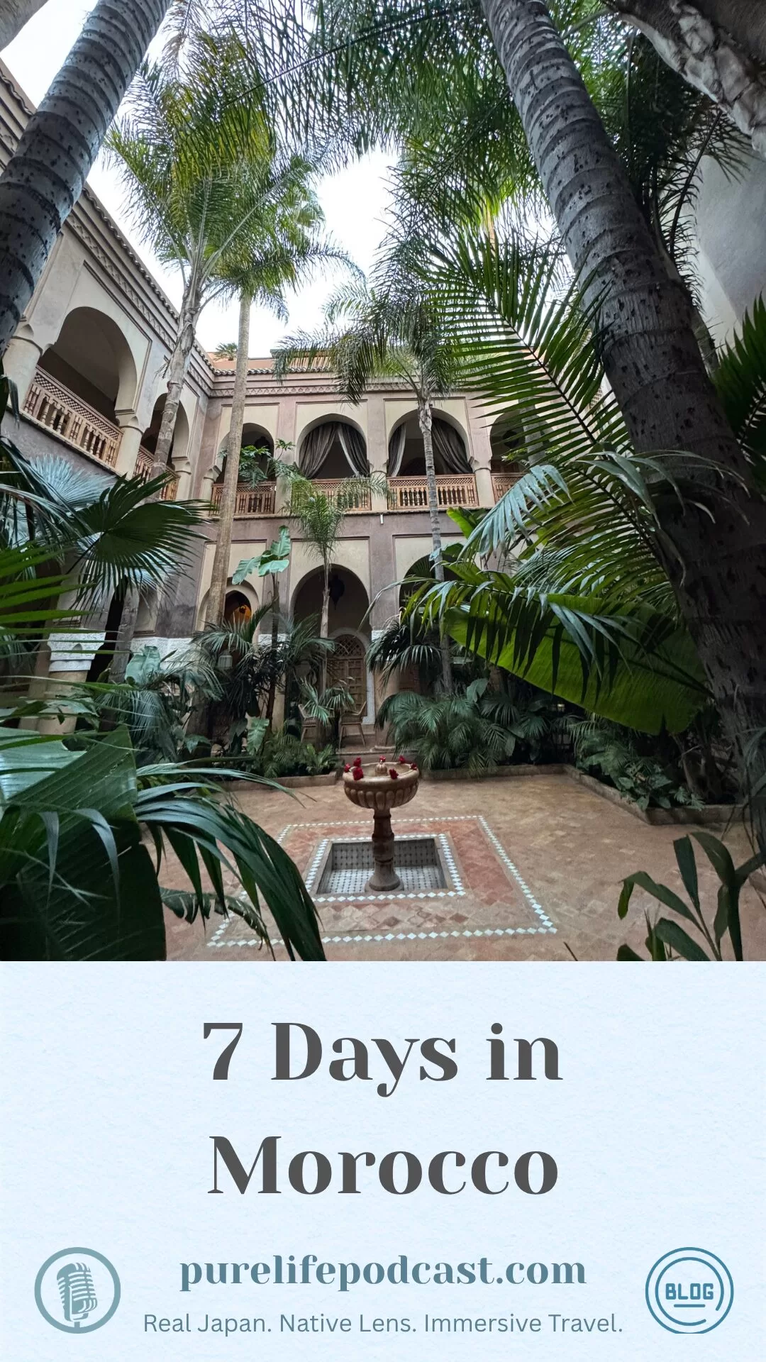 Morocco Itinerary 7 Days