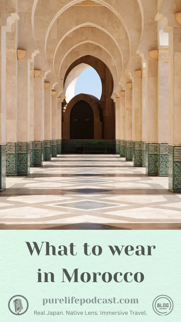 What to wear in Morocco