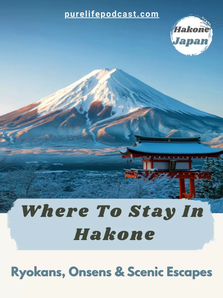 Where to stay in Hakone
